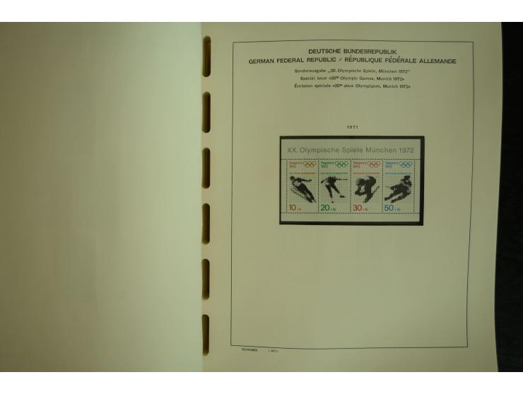 1945/2012, ungebrauchte/postfrische und gestempelte Sammlung, dabei Bizone mit besseren u.a. Mi.-Nr. 93I XG gestempelt mit Fo