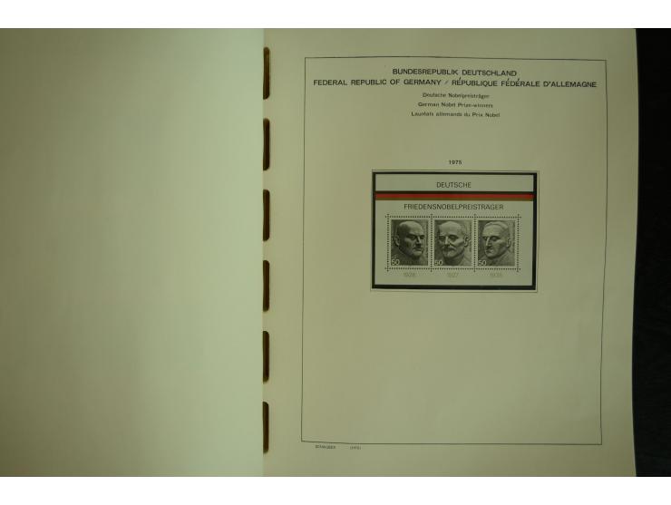 1945/2012, ungebrauchte/postfrische und gestempelte Sammlung, dabei Bizone mit besseren u.a. Mi.-Nr. 93I XG gestempelt mit Fo
