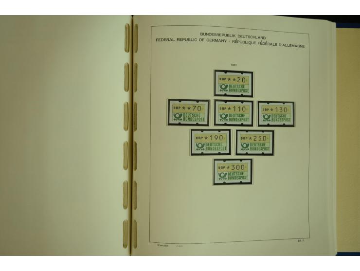 1945/2012, ungebrauchte/postfrische und gestempelte Sammlung, dabei Bizone mit besseren u.a. Mi.-Nr. 93I XG gestempelt mit Fo