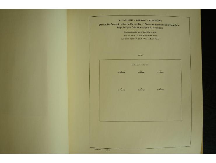 1945/2012, ungebrauchte/postfrische und gestempelte Sammlung, dabei Bizone mit besseren u.a. Mi.-Nr. 93I XG gestempelt mit Fo