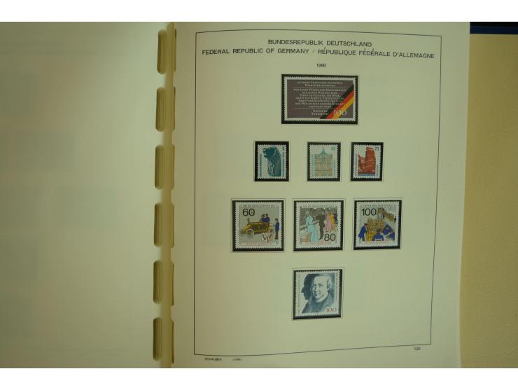 1945/2012, ungebrauchte/postfrische und gestempelte Sammlung, dabei Bizone mit besseren u.a. Mi.-Nr. 93I XG gestempelt mit Fo