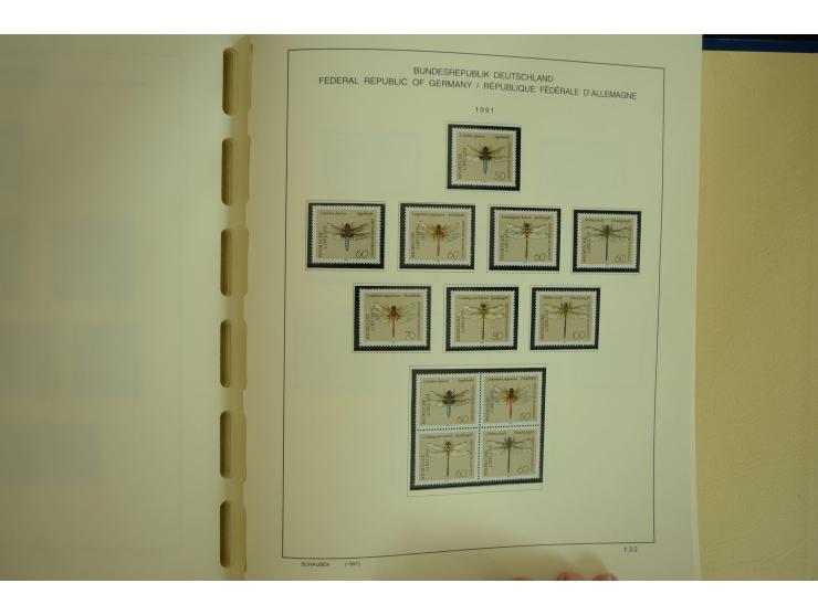 1945/2012, ungebrauchte/postfrische und gestempelte Sammlung, dabei Bizone mit besseren u.a. Mi.-Nr. 93I XG gestempelt mit Fo