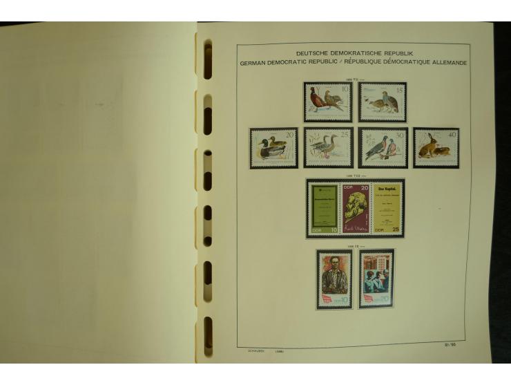 1945/2012, ungebrauchte/postfrische und gestempelte Sammlung, dabei Bizone mit besseren u.a. Mi.-Nr. 93I XG gestempelt mit Fo