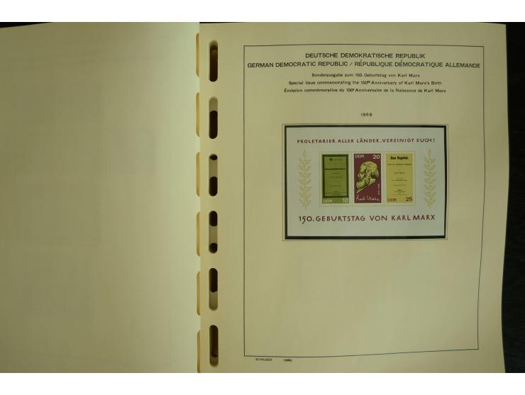 1945/2012, ungebrauchte/postfrische und gestempelte Sammlung, dabei Bizone mit besseren u.a. Mi.-Nr. 93I XG gestempelt mit Fo