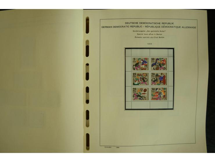 1945/2012, ungebrauchte/postfrische und gestempelte Sammlung, dabei Bizone mit besseren u.a. Mi.-Nr. 93I XG gestempelt mit Fo