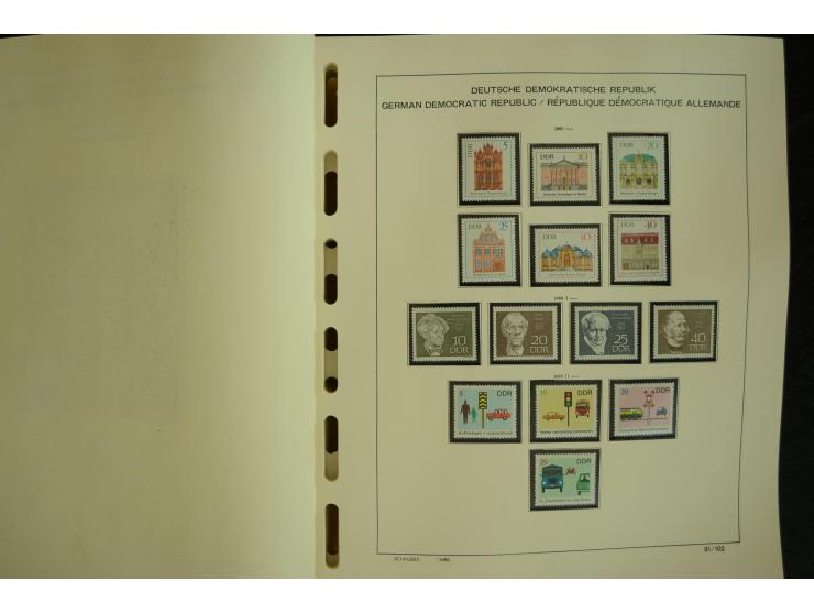 1945/2012, ungebrauchte/postfrische und gestempelte Sammlung, dabei Bizone mit besseren u.a. Mi.-Nr. 93I XG gestempelt mit Fo