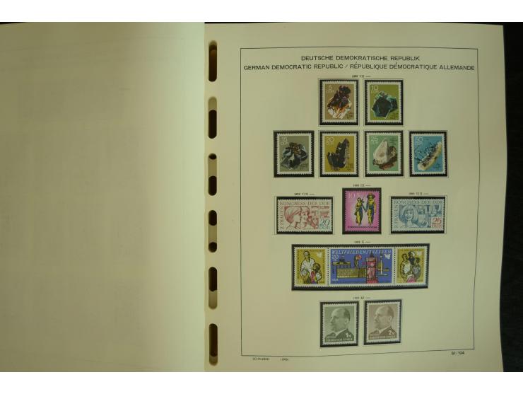 1945/2012, ungebrauchte/postfrische und gestempelte Sammlung, dabei Bizone mit besseren u.a. Mi.-Nr. 93I XG gestempelt mit Fo
