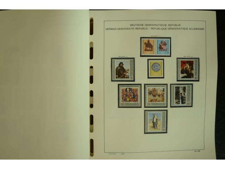 1945/2012, ungebrauchte/postfrische und gestempelte Sammlung, dabei Bizone mit besseren u.a. Mi.-Nr. 93I XG gestempelt mit Fo