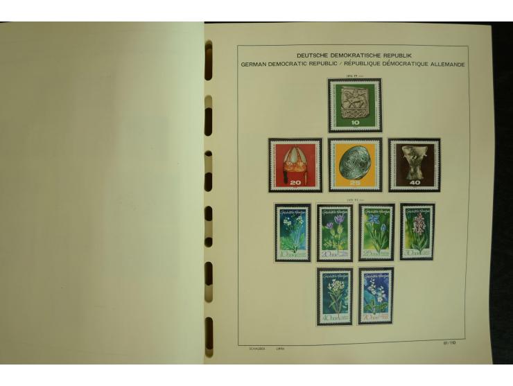 1945/2012, ungebrauchte/postfrische und gestempelte Sammlung, dabei Bizone mit besseren u.a. Mi.-Nr. 93I XG gestempelt mit Fo