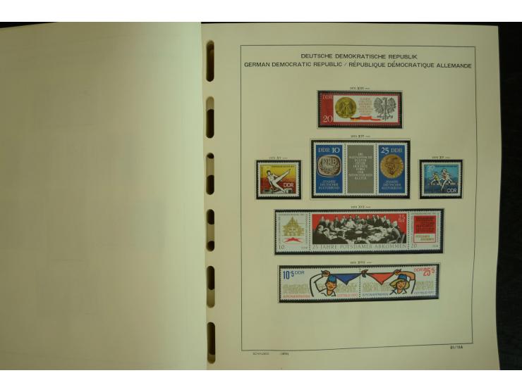 1945/2012, ungebrauchte/postfrische und gestempelte Sammlung, dabei Bizone mit besseren u.a. Mi.-Nr. 93I XG gestempelt mit Fo
