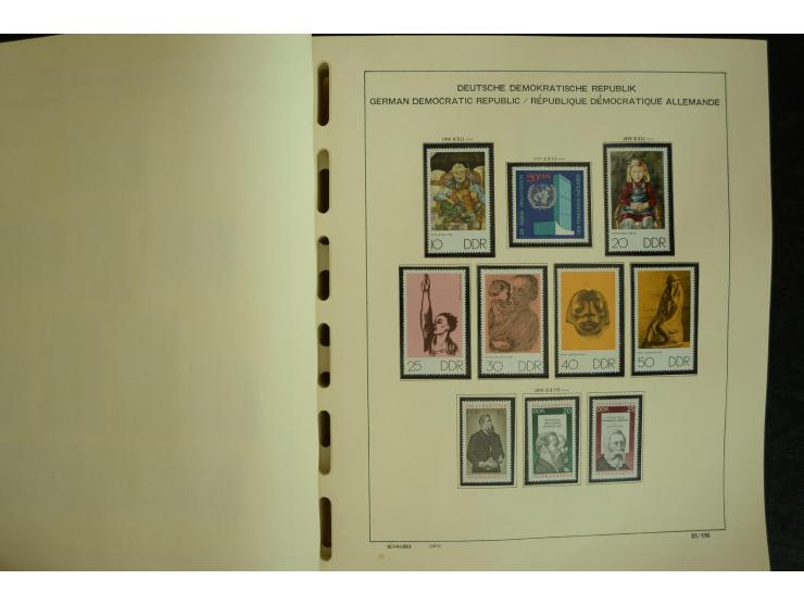 1945/2012, ungebrauchte/postfrische und gestempelte Sammlung, dabei Bizone mit besseren u.a. Mi.-Nr. 93I XG gestempelt mit Fo