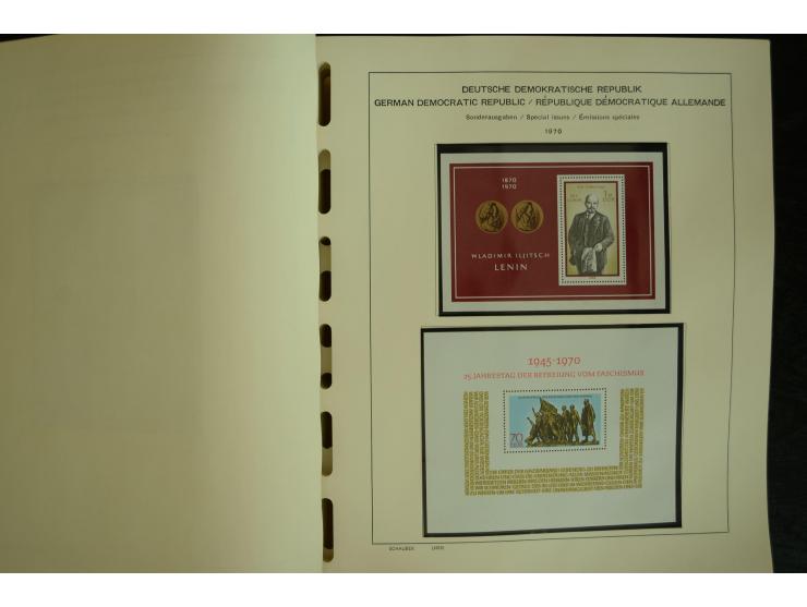 1945/2012, ungebrauchte/postfrische und gestempelte Sammlung, dabei Bizone mit besseren u.a. Mi.-Nr. 93I XG gestempelt mit Fo