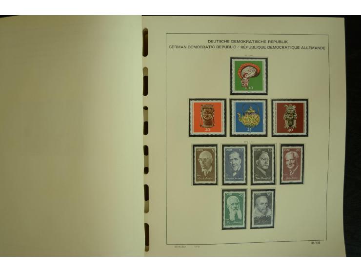 1945/2012, ungebrauchte/postfrische und gestempelte Sammlung, dabei Bizone mit besseren u.a. Mi.-Nr. 93I XG gestempelt mit Fo