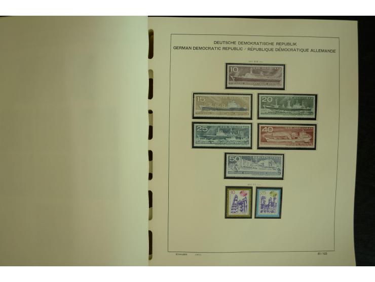 1945/2012, ungebrauchte/postfrische und gestempelte Sammlung, dabei Bizone mit besseren u.a. Mi.-Nr. 93I XG gestempelt mit Fo