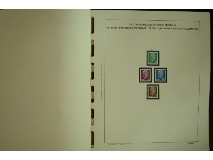 1945/2012, ungebrauchte/postfrische und gestempelte Sammlung, dabei Bizone mit besseren u.a. Mi.-Nr. 93I XG gestempelt mit Fo