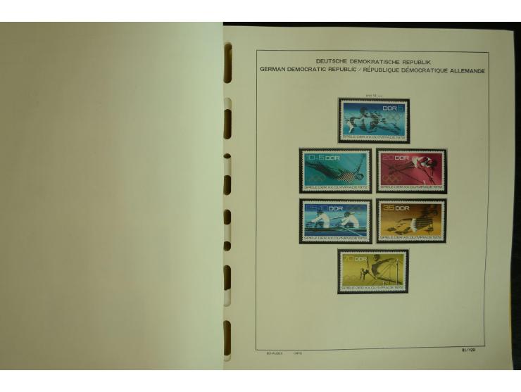 1945/2012, ungebrauchte/postfrische und gestempelte Sammlung, dabei Bizone mit besseren u.a. Mi.-Nr. 93I XG gestempelt mit Fo