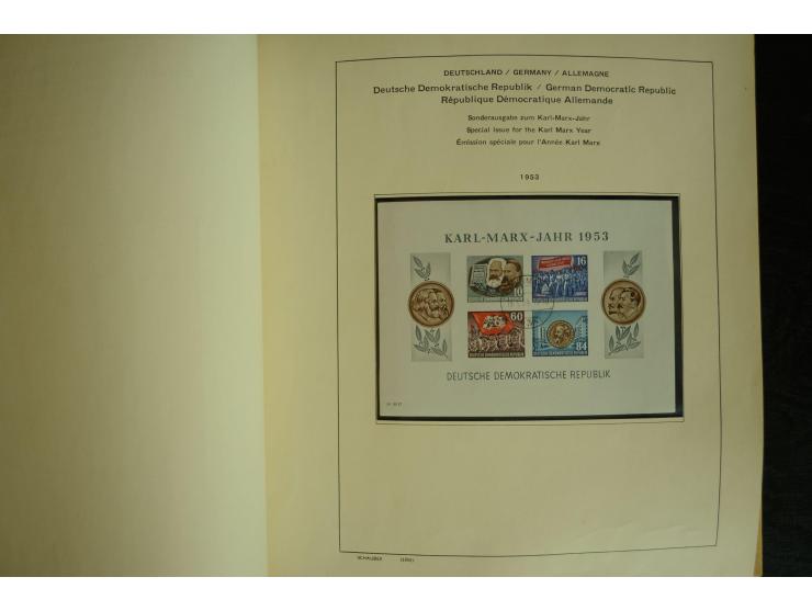 1945/2012, ungebrauchte/postfrische und gestempelte Sammlung, dabei Bizone mit besseren u.a. Mi.-Nr. 93I XG gestempelt mit Fo