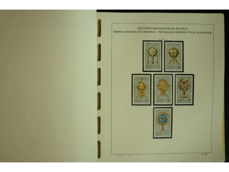 1945/2012, ungebrauchte/postfrische und gestempelte Sammlung, dabei Bizone mit besseren u.a. Mi.-Nr. 93I XG gestempelt mit Fo