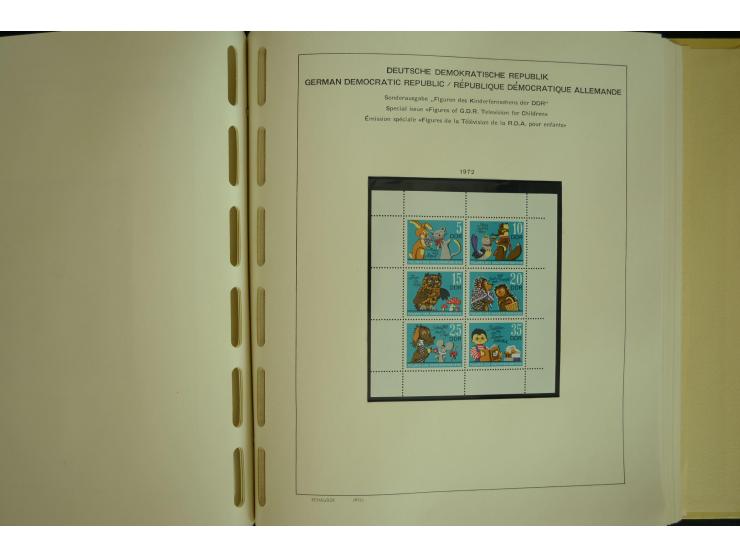 1945/2012, ungebrauchte/postfrische und gestempelte Sammlung, dabei Bizone mit besseren u.a. Mi.-Nr. 93I XG gestempelt mit Fo