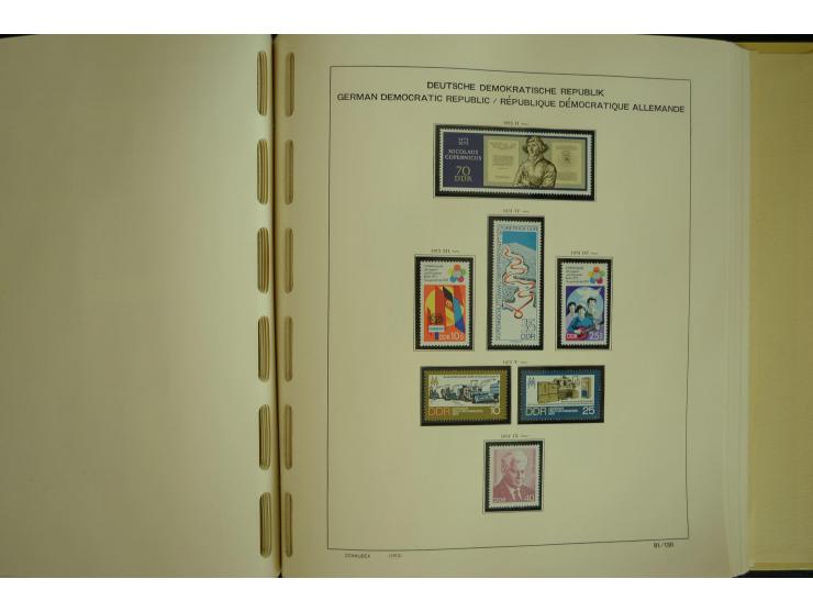 1945/2012, ungebrauchte/postfrische und gestempelte Sammlung, dabei Bizone mit besseren u.a. Mi.-Nr. 93I XG gestempelt mit Fo