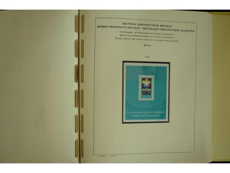 1945/2012, ungebrauchte/postfrische und gestempelte Sammlung, dabei Bizone mit besseren u.a. Mi.-Nr. 93I XG gestempelt mit Fo