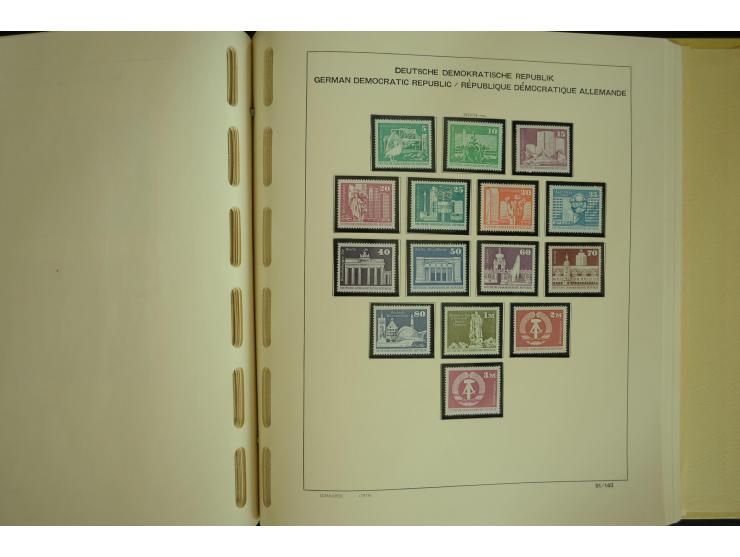 1945/2012, ungebrauchte/postfrische und gestempelte Sammlung, dabei Bizone mit besseren u.a. Mi.-Nr. 93I XG gestempelt mit Fo