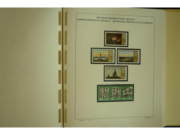 1945/2012, ungebrauchte/postfrische und gestempelte Sammlung, dabei Bizone mit besseren u.a. Mi.-Nr. 93I XG gestempelt mit Fo