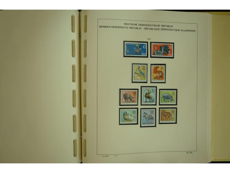 1945/2012, ungebrauchte/postfrische und gestempelte Sammlung, dabei Bizone mit besseren u.a. Mi.-Nr. 93I XG gestempelt mit Fo
