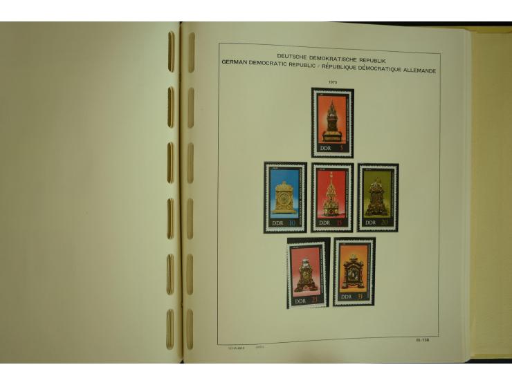 1945/2012, ungebrauchte/postfrische und gestempelte Sammlung, dabei Bizone mit besseren u.a. Mi.-Nr. 93I XG gestempelt mit Fo