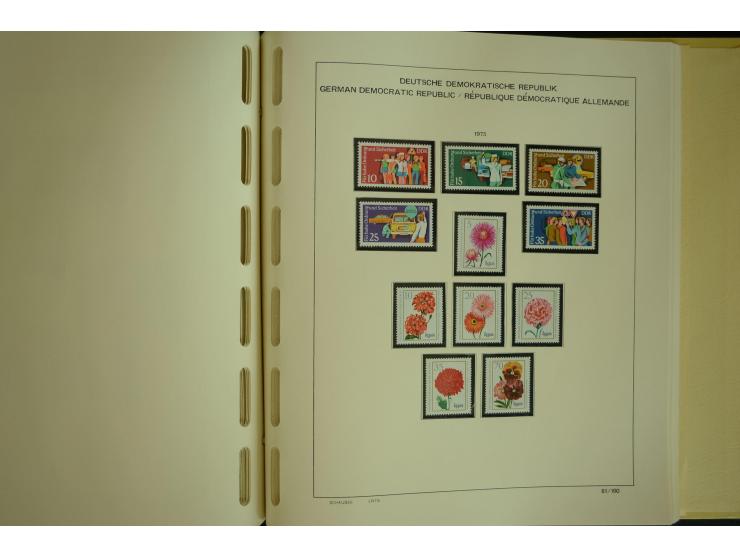 1945/2012, ungebrauchte/postfrische und gestempelte Sammlung, dabei Bizone mit besseren u.a. Mi.-Nr. 93I XG gestempelt mit Fo