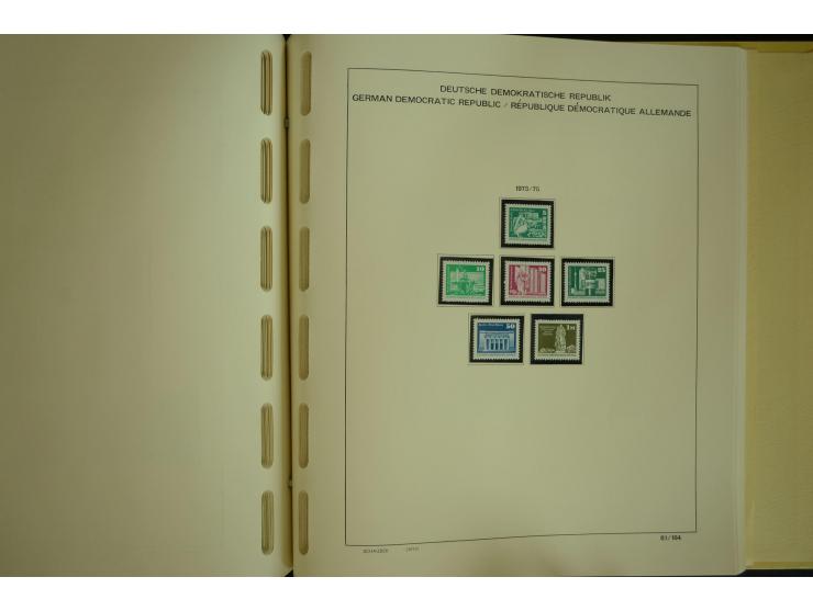 1945/2012, ungebrauchte/postfrische und gestempelte Sammlung, dabei Bizone mit besseren u.a. Mi.-Nr. 93I XG gestempelt mit Fo