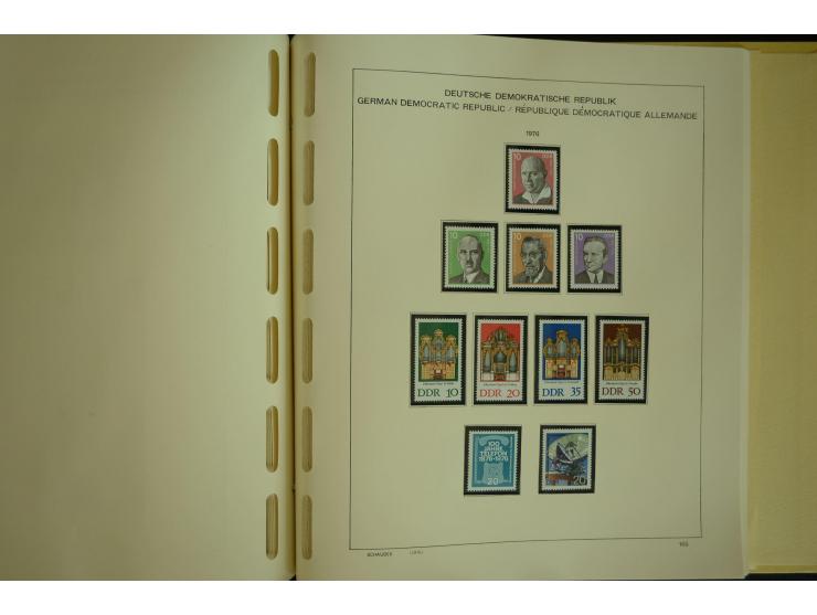 1945/2012, ungebrauchte/postfrische und gestempelte Sammlung, dabei Bizone mit besseren u.a. Mi.-Nr. 93I XG gestempelt mit Fo