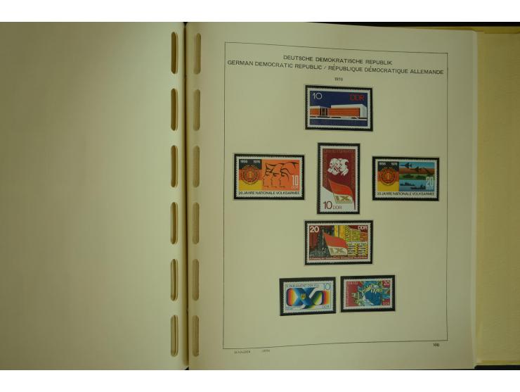 1945/2012, ungebrauchte/postfrische und gestempelte Sammlung, dabei Bizone mit besseren u.a. Mi.-Nr. 93I XG gestempelt mit Fo