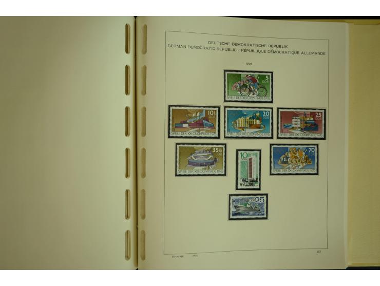 1945/2012, ungebrauchte/postfrische und gestempelte Sammlung, dabei Bizone mit besseren u.a. Mi.-Nr. 93I XG gestempelt mit Fo