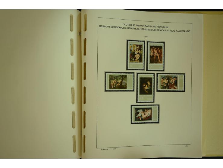 1945/2012, ungebrauchte/postfrische und gestempelte Sammlung, dabei Bizone mit besseren u.a. Mi.-Nr. 93I XG gestempelt mit Fo