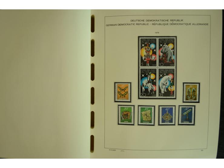 1945/2012, ungebrauchte/postfrische und gestempelte Sammlung, dabei Bizone mit besseren u.a. Mi.-Nr. 93I XG gestempelt mit Fo