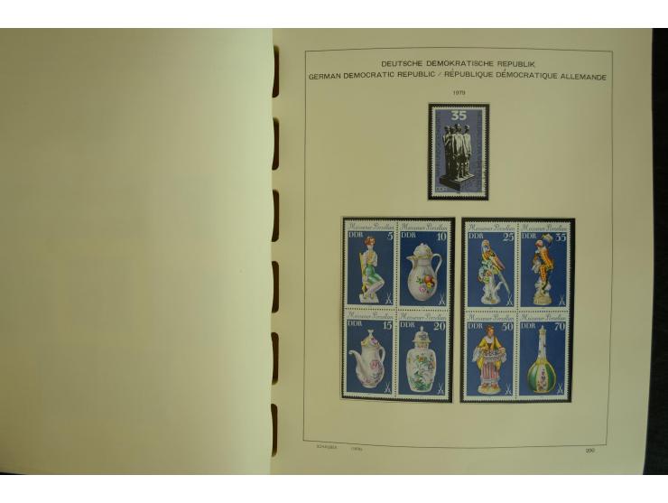 1945/2012, ungebrauchte/postfrische und gestempelte Sammlung, dabei Bizone mit besseren u.a. Mi.-Nr. 93I XG gestempelt mit Fo