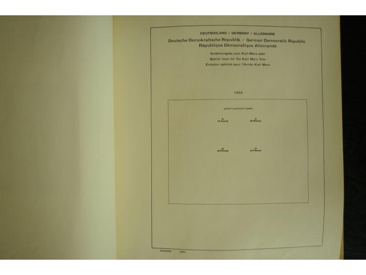 1945/2012, ungebrauchte/postfrische und gestempelte Sammlung, dabei Bizone mit besseren u.a. Mi.-Nr. 93I XG gestempelt mit Fo