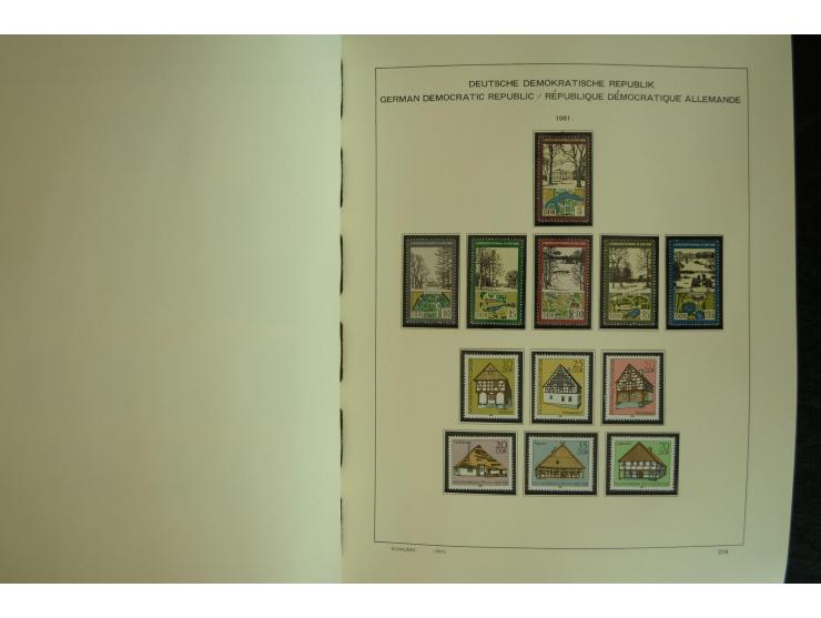 1945/2012, ungebrauchte/postfrische und gestempelte Sammlung, dabei Bizone mit besseren u.a. Mi.-Nr. 93I XG gestempelt mit Fo