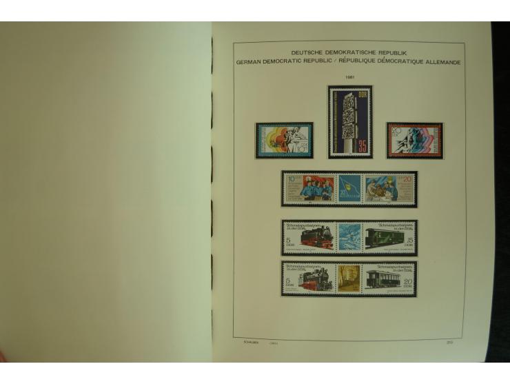 1945/2012, ungebrauchte/postfrische und gestempelte Sammlung, dabei Bizone mit besseren u.a. Mi.-Nr. 93I XG gestempelt mit Fo