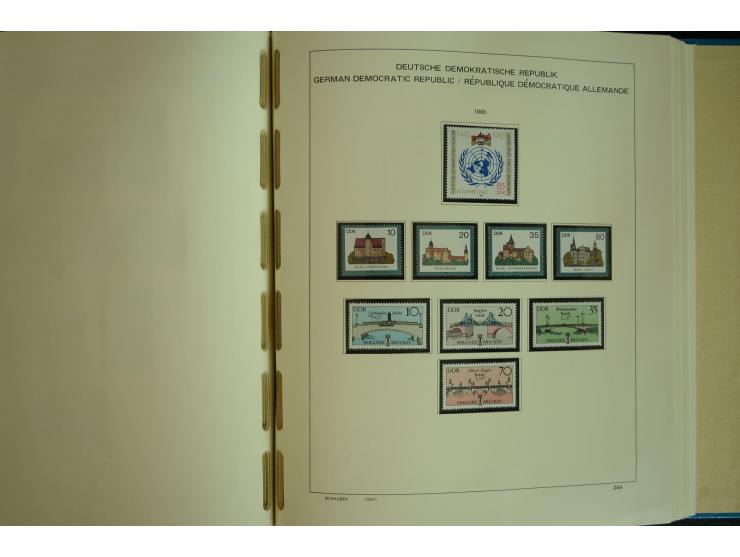 1945/2012, ungebrauchte/postfrische und gestempelte Sammlung, dabei Bizone mit besseren u.a. Mi.-Nr. 93I XG gestempelt mit Fo