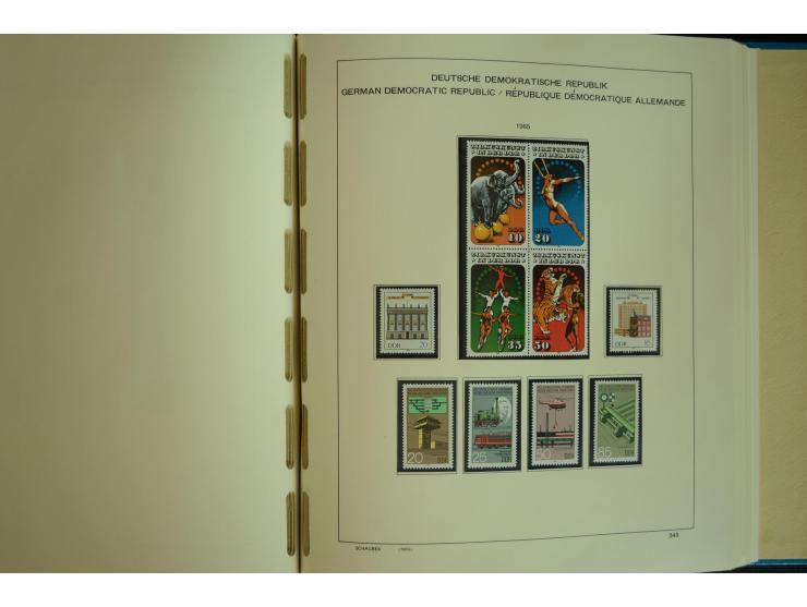 1945/2012, ungebrauchte/postfrische und gestempelte Sammlung, dabei Bizone mit besseren u.a. Mi.-Nr. 93I XG gestempelt mit Fo