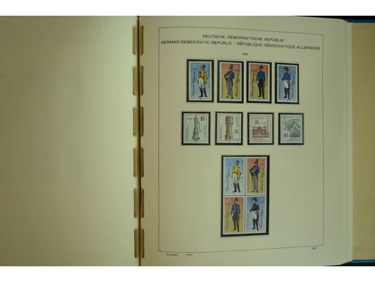 1945/2012, ungebrauchte/postfrische und gestempelte Sammlung, dabei Bizone mit besseren u.a. Mi.-Nr. 93I XG gestempelt mit Fo