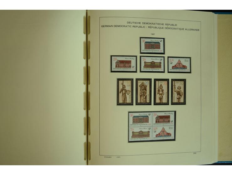 1945/2012, ungebrauchte/postfrische und gestempelte Sammlung, dabei Bizone mit besseren u.a. Mi.-Nr. 93I XG gestempelt mit Fo