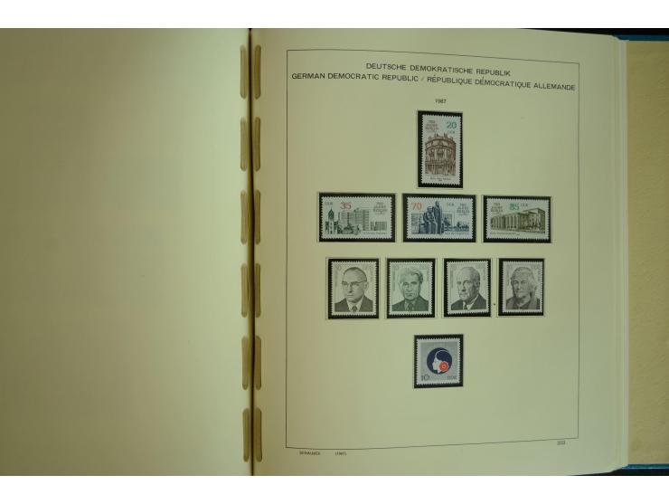 1945/2012, ungebrauchte/postfrische und gestempelte Sammlung, dabei Bizone mit besseren u.a. Mi.-Nr. 93I XG gestempelt mit Fo
