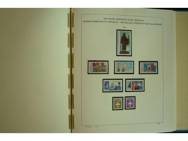 1945/2012, ungebrauchte/postfrische und gestempelte Sammlung, dabei Bizone mit besseren u.a. Mi.-Nr. 93I XG gestempelt mit Fo