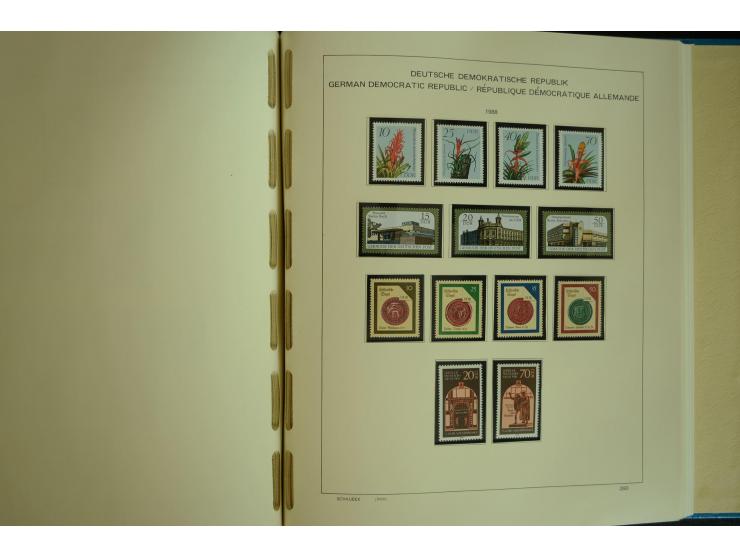 1945/2012, ungebrauchte/postfrische und gestempelte Sammlung, dabei Bizone mit besseren u.a. Mi.-Nr. 93I XG gestempelt mit Fo