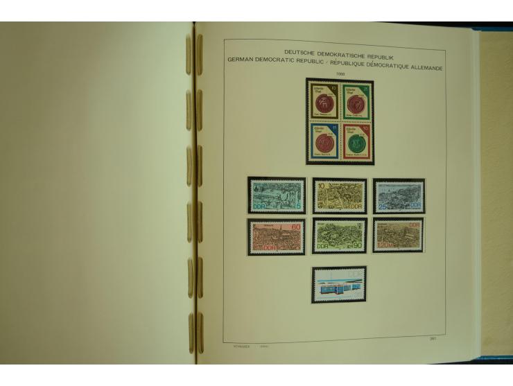 1945/2012, ungebrauchte/postfrische und gestempelte Sammlung, dabei Bizone mit besseren u.a. Mi.-Nr. 93I XG gestempelt mit Fo