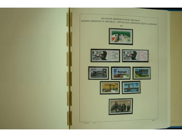 1945/2012, ungebrauchte/postfrische und gestempelte Sammlung, dabei Bizone mit besseren u.a. Mi.-Nr. 93I XG gestempelt mit Fo