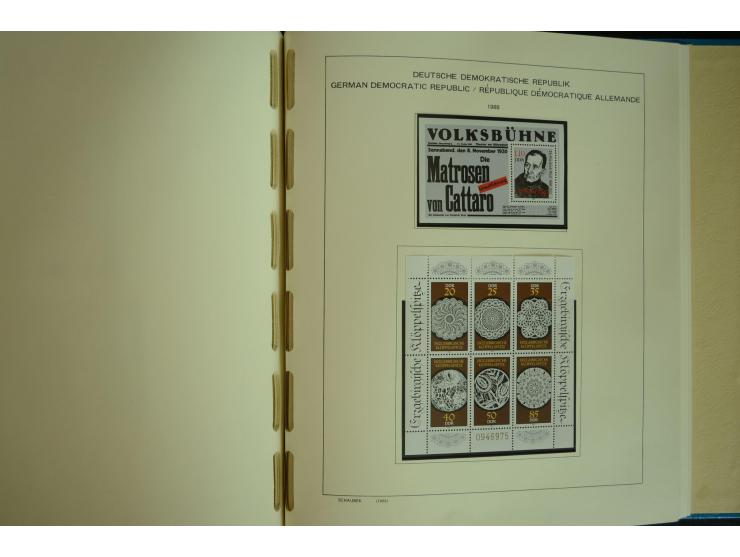 1945/2012, ungebrauchte/postfrische und gestempelte Sammlung, dabei Bizone mit besseren u.a. Mi.-Nr. 93I XG gestempelt mit Fo